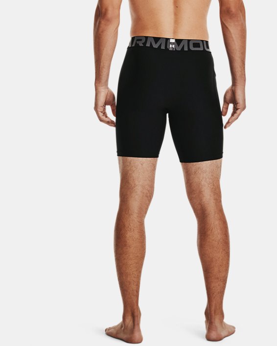 Men's HeatGear® Compression Shorts, Black, pdpMainDesktop image number 1